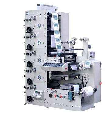 Флексографская машина для печати на этикеточной бумаге